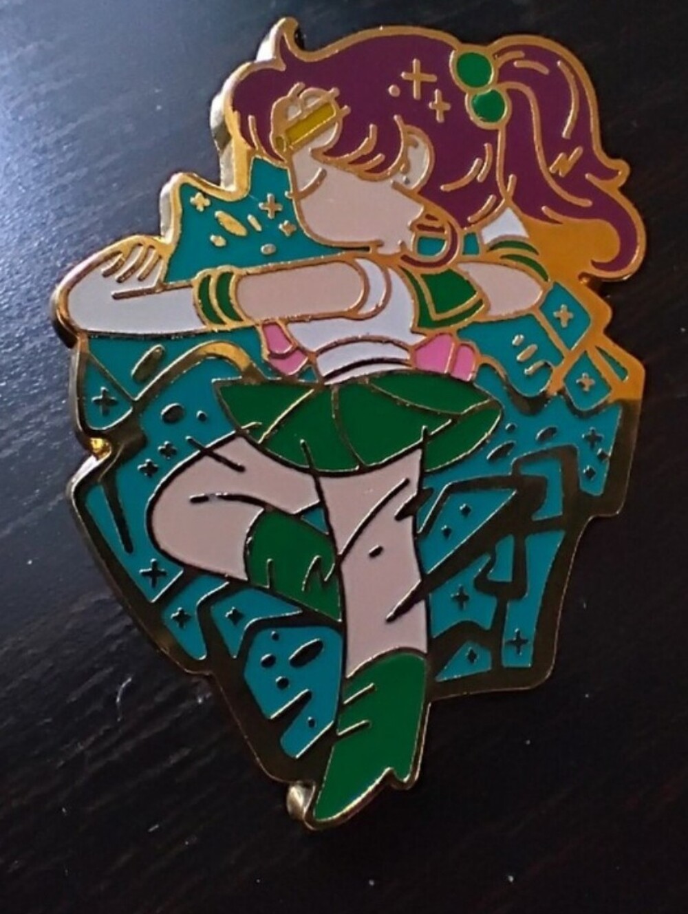 🧁 3/$30 Sailor Moon Sailor Jupiter Enamel Pin NEW